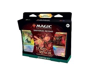 Kit de démarrage Magic: The Gathering Le Seigneur des Anneaux : chroniques de la Terre du Milieu 2 Decks prêts-à-Jouer + 2 Codes pour Jouer en Ligne (Jeu de Cartes Fantastique pour 2 Joueurs) FR