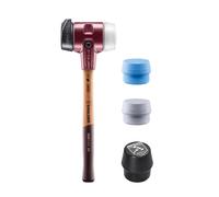 Kit de demarrage maillet SIMPLEX Ø80mm caoutchouc chargé avec pied / superplastique / TPE souple / moyen HALDER
