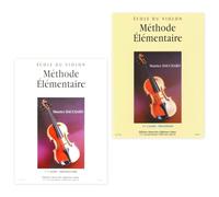 Kit de démarrage: Méthode élémentaire du violon 1er cahier et 2ème cahier + Cahier de musique Soundman + 2 crayons
