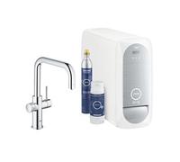 Kit de démarrage Mitigeur bec C - - Blue Home Chromé installation incluse - GROHE - 31456001