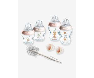 Kit de Démarrage Nouveau-nés Natural Start, Biberons anti-colique 150 ml et 260 ml avec tétine à débit lent blush TU