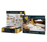 Kit de démarrage Pâtes MAALJ Manuel Pasta Maker en Bois Or