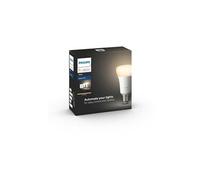 Kit de démarrage Philips 2 ampoules connectée Hue White E27 Bluetooth + Pont de connexion 9,5 W Blanc