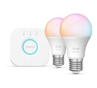 Philips Hue Essential Lot de 2 ampoules E27 806 lm