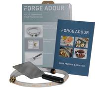 Kit de démarrage Plancha Forge Adour : Spatule, Flexible, Recettes