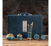 Kit de démarrage pour la fabrication d'encens, 8 pièces en cuivre pur pour la création de cônes, idéal pour la relaxation, la méditation, le yoga et l'aromathérapie