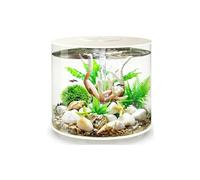 Kit De Démarrage Pour Petits Aquariums, Comprenant Un Bac Compact Avec Système De Filtration Intégré Et Dissimulé Ainsi Qu'un Éclairage Tricolore, Adapté À L'élevage De Diverses(Multi-colored-B)