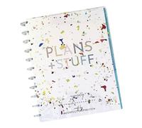 Kit de démarrage pour planificateur TDAH, planificateur quotidien non daté de 3 mois, planificateur quotidien TDAH avec couverture de confettis pour adultes, simple concentration quotidienne ADHD