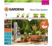 Gardena Kit d'arrosage goutte-à-goutte M Automatic – Micro-Drip, minuterie 7 pots 3 jardinières