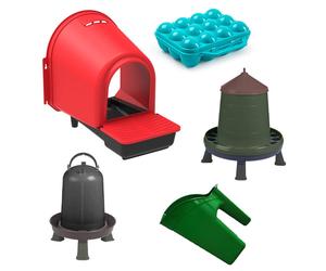 Kit de démarrage pour poules pondeuses, 5 pièces pour l'élevage des poules pondeuses