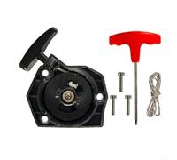 Kit de démarrage pour souffleurs de sac à dos Echo PB2520 PB2620 EB250 EB252 EB262 avec cordon de traction en nylon et clé d'installation conçu pour un remplacement direct