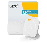 Kit de démarrage sans fil pour thermostat intelligent tado° X (2e génération) et affleurante, comprend Bridge X, récepteur sans fil, support (exclusivité Amazon), contrôle du chauffage pour chaudières