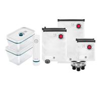 ZWILLING Kit de démarrage de Mise sous Vide Fresh & Save, en Verre, 11 unités, La Mer