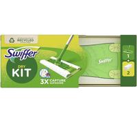 Kit De Démarrage Swiffer Avec 1 Balai À Sol + 2 Chiffons À Sol Secs #10