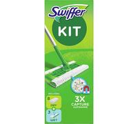 Kit De Démarrage Swiffer Système De Nettoyage Complet Balai & Chiffons Humides