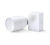 Kit de démarrage TP-LINK Tête de vanne radiateur thermostatique connectée Blanc + Hub Wi-Fi Kasa