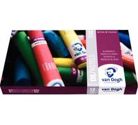 Kit de démarrage Van Gogh pastels à l'huile avec 12 couleurs