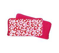 Kit De Demi-Point ¿ Étui À Lunettes Love Leopard ¿ 18 X 9 Cm -Trimits Taille : 18 X 9 Cm. Color : Multicolore