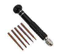 Kit de démontage portable 5 en 1 avec têtes interchangeables pour bricoleurs et artisans en alliage d'aluminium