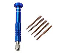 Kit de démontage portable 5 en 1 avec têtes interchangeables pour bricoleurs et artisans en alliage d'aluminium