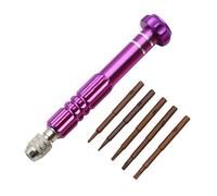 Kit de démontage portable 5 en 1 avec têtes interchangeables pour bricoleurs et artisans en alliage d'aluminium