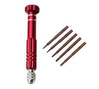 Kit de démontage portable 5 en 1 avec têtes interchangeables pour bricoleurs et artisans en alliage d'aluminium