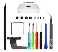 Kit de démontage professionnel ACENIX® pour Mac Mini A1347 - Avec vis, rondelles, outil pour démonter la carte-mère, mini tournevis et pince métallique courbe anti-magnétique - Kit complet