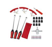 Kit de démonte-pneu - Non spécifié - 27PCS - Rouge - PP et acier TPE - Universel