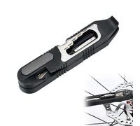 Kit de démonte-pneus de vélo, outil multifonction portable 14 en 1 avec mini liquet, ensemble d'outils de réparation de vélo portable pour vélos de route et VTT, accessoires essentiels de VTT