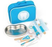 Kit de dentiste en bois de 12 pièces Bleu G