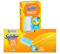 Kit De Départ Swiffer Duster XXL Avec 1 Manche +2 +9 Chiffons #55