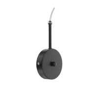 Kit de Déplacement de Luminaire de Plafond pour Ventilateur Suspendre Noir