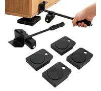 Kit de déplacement de Meubles - Roue résistante aux Rayures en Acier PVC PP | Repositionnement du curseur de protection de sol robuste et haute capacité | Cadre de lit Réfrigérateur Table à manger Machin