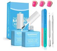 Kit de dépose 2 pièces, dissolvant gel 15ml avec lime et grattoir, retire le vernis semi-permanent en 3 à 5 m CALENDRIER DE L'AVENT
