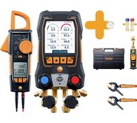 Kit de dépressurisation intelligent testo 0564 4558 température, pression avec pince ampèremétrique