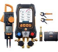Kit de dépressurisation intelligent testo 558s avec pince ampèremétrique
