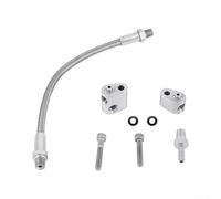 Kit De Dérivation De Liquide De Refroidissement Pour Moteur | pour ls V8, Adaptateur Avec Raccords En Acier pour tressé, Kit De pour modification De Circuit De Refroidissement Complet