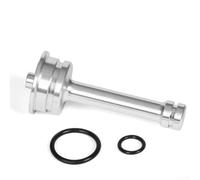 Kit de dérivation de refroidisseur de transmission en aluminium haute résistance compatible avec les modèles 6L80 6L90 8L90 Thermostat à ajustement direct pour un meilleur contrôle de la température