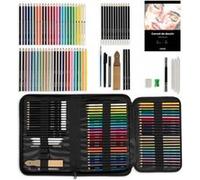 Kit de dessin 74 accessoires LOI001