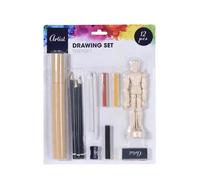 Kit de Dessin Artist (12 Pcs) - - - BigBuy School