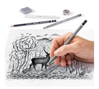 Kit de dessin/ de fusains Charcoal Design Journey