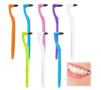 Kit de détartrage dentaire 8 pièces, brosse à dents, Éliminateur de Tartre, Éliminateur de Taches Dentaires, outils de soins pour éliminer plaque et tartre, Taches, Blanchiment