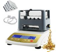 Kit de détecteur de pureté d'or, machine d'essai non destructive, panneau de commande numérique, testeur rechargeable pour l'or et l'argent dans l'industrie de la bijouterie et de la banque