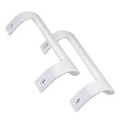Kit de deux poignées adaptables pour porte réfrigérateur Beko, Saivod 4321270300 2PT-163. Recamania.