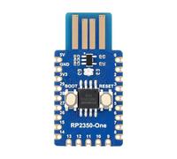 Kit de développement avancé RP2350One 150 MHz à deux cartes d'architecture avec compatibilité MicroPython avec codage Drag Drop sur puce capteur de température