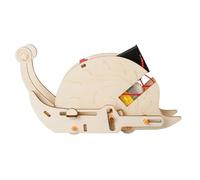 Kit de développement des compétences - Modèle d'escargot électrique amusant en bois pour améliorer la concentration et l'éducation physique