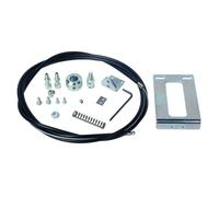 Kit de deverrouillage exterieur pour porte de garage (cable+gaine+accessoires) - FAAC 390607