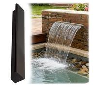 Kit de déversement de cascade personnalisable pour grenier, arrière-cour et jardin avec débit uniforme de cascade