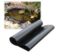 Kit de déversoir pour cascade avec tuyau ondulé pour extérieur, bâche imperméable et résistante pour bassin extérieur - Membrane durable pour fontaines et ruisseaux de jardin (1x5m 2x15m 7x1
