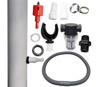 Kit de déviateur de baril de pluie,Tuyau de de récupération d'eau de pluie avec filtre - Système de collecte d'eau pour récupérer l'eau de pluie, barils de pluie pour les tâches extérieures et la mais